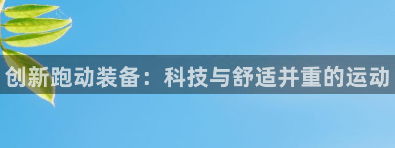 征途国际集团：创新跑动装备：科技与舒适并重的运动