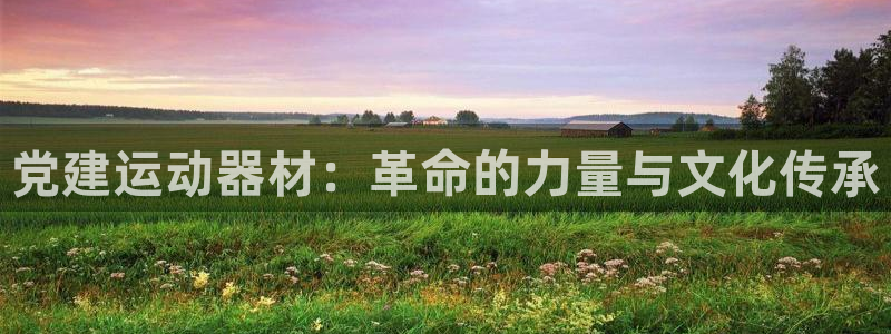 征途国际招商电话是多少啊：党建运动器材：革命的力量与文化传承